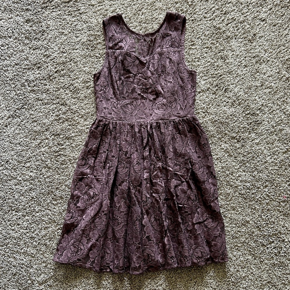 AlterD State plum dress